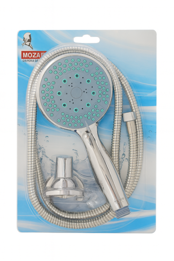 Producto - Duchador Gigante Mozart 1,50 m con Soporte  5 Funciones Antical Grifería Ducha