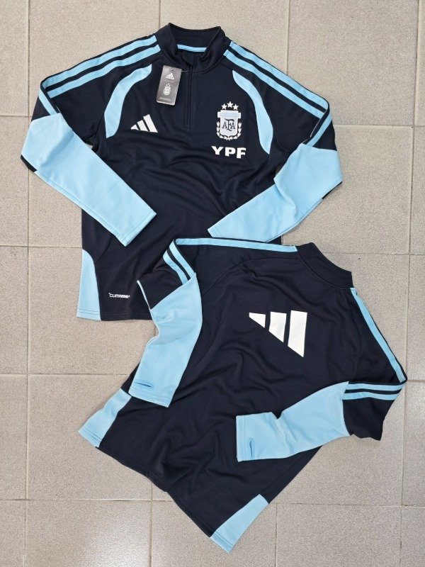 Producto - Buzo Argentina Medio Cierre Mundial 2026 Azul