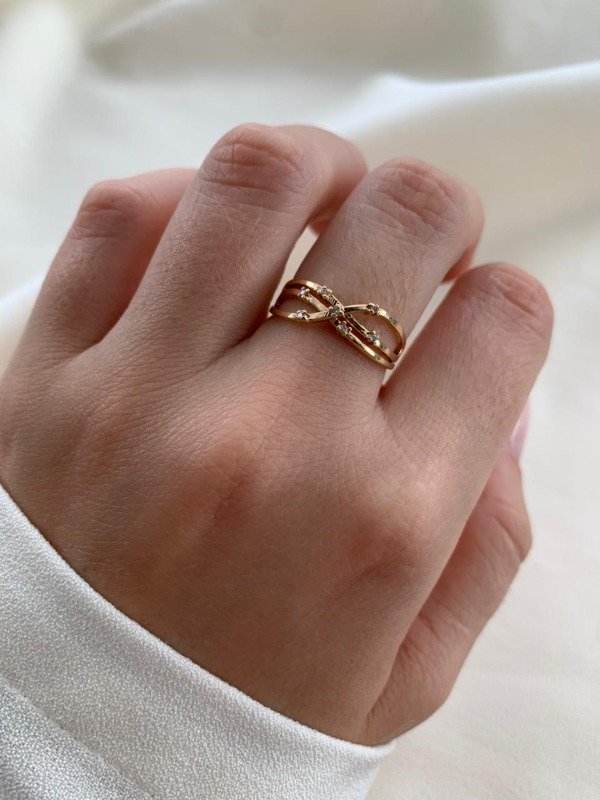 Producto - Anillo DORE - Ench en oro 18k