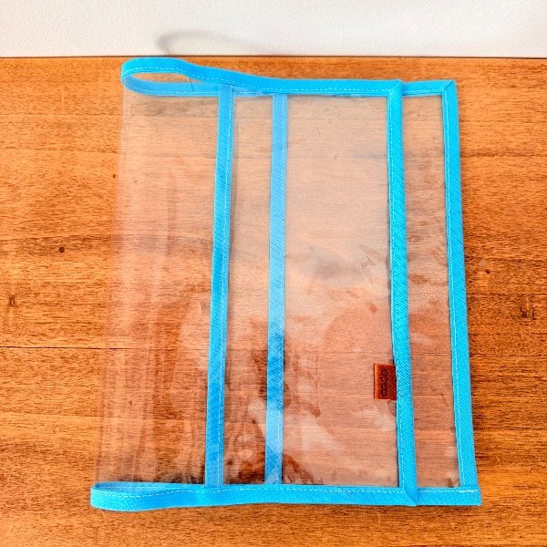 Producto - FUNDA para CUADERNO con tapa de 19,5cm x 24,5cm TURQUESA