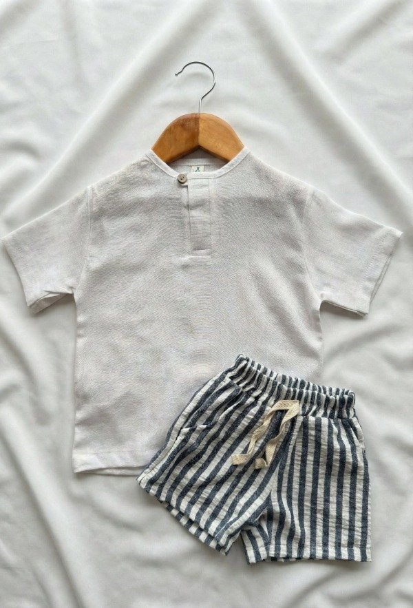 Producto - CONJUNTO LINO AZUL T5