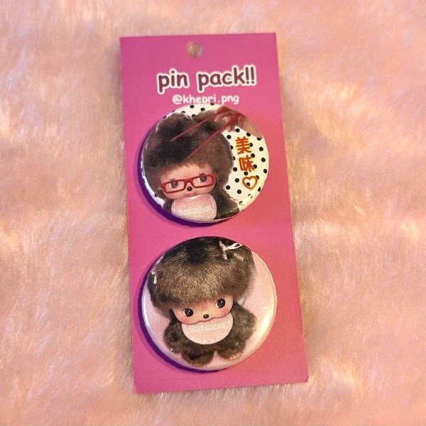 Producto - Pin pack Monchichi