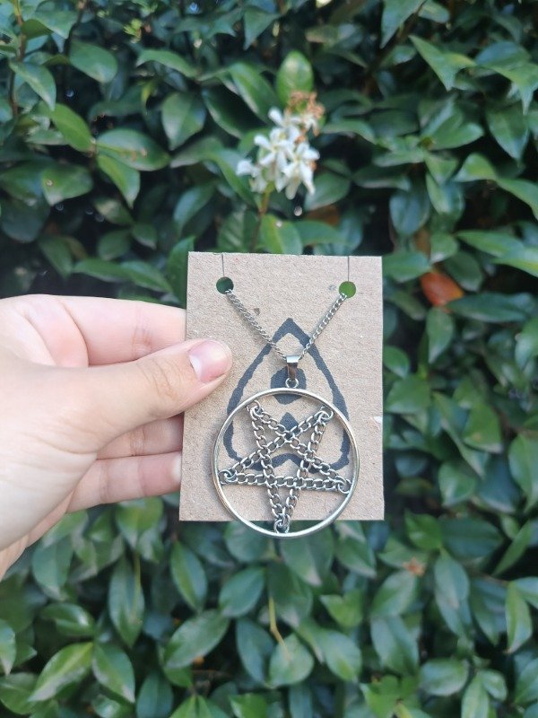 Producto - Collar Pentagrama Cadena