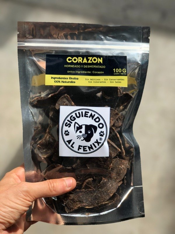 Producto - Corazón Deshidratado