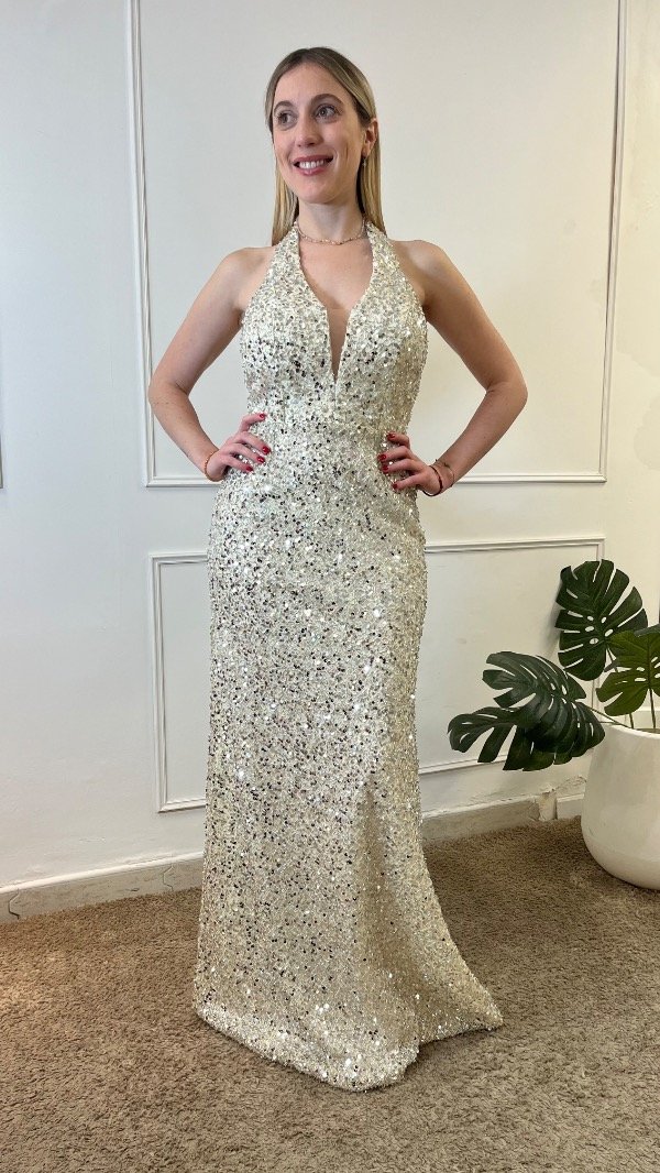 Producto - VESTIDO PLATA - 0