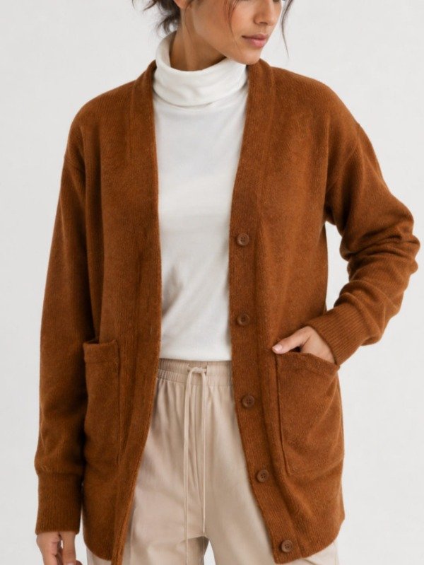 Producto - Saco Con Botón Y Bolsillo Lanilla Ada (Art. 3065) - 0