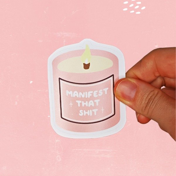 Producto - Sticker Manifest that shit