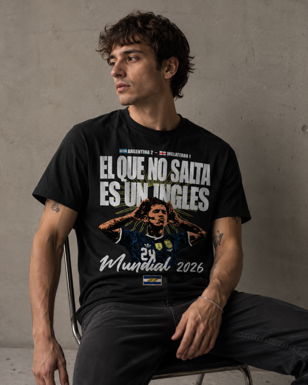 Producto - REMERA ENZO (El que no salta es un ingles) - 1