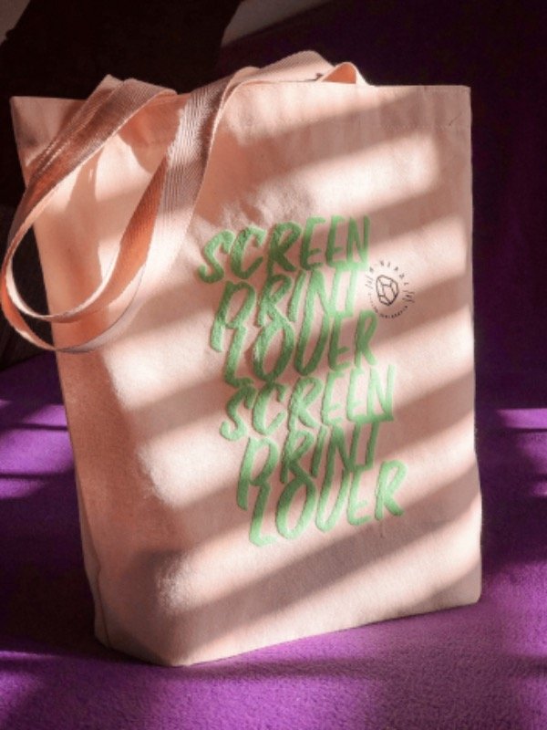 Producto - Tote bag Amante de la serigrafía