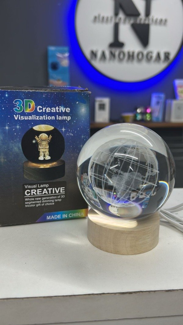 Producto - ESFERA LUZ LED GLOBO TERRAQUEO