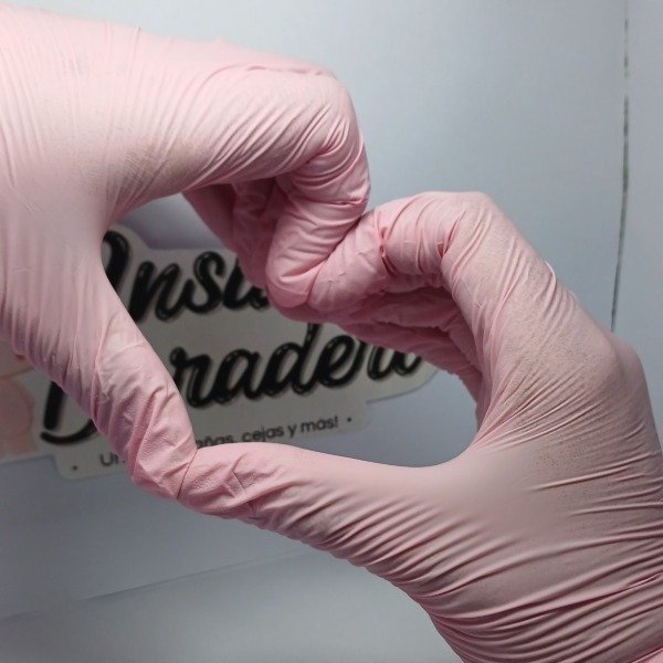 Producto - Guantes rosas x 10u