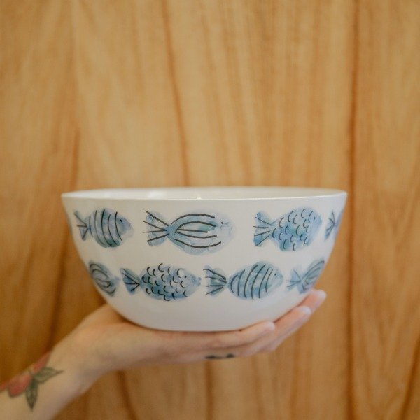 Producto - Ensaladera voy peces