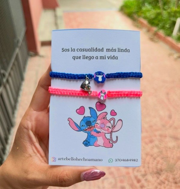 Producto - Dúo de pulseras Stich
