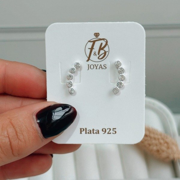 Producto - Aros Pasantes Leonela Plata 925