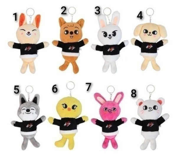 Producto - Peluche Colgante Stray Kids 10cm (ingrese para elegir)