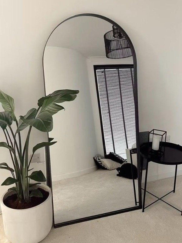 Producto - Espejo Medio Punto SIMIL HIERRO