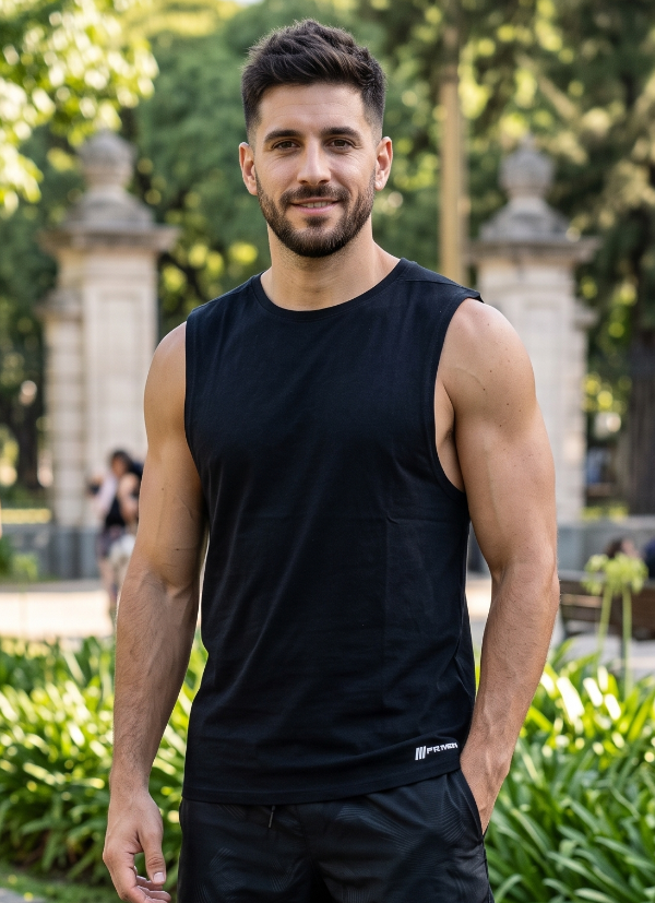 Producto - MUSCULOSA COTTON - FITMEN - 0