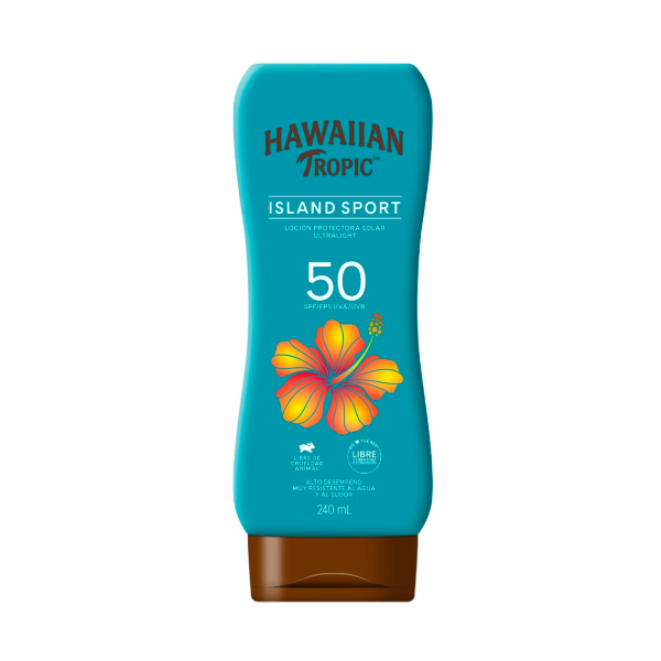 Producto - HAWAIIAN TROPIC PROTECTOR SOLAR SPORT SPF50 X240ML