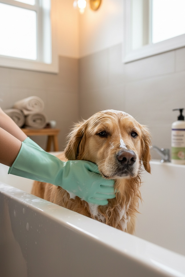 Producto - GUANTE DE SILICONA PARA BAÑO - 1