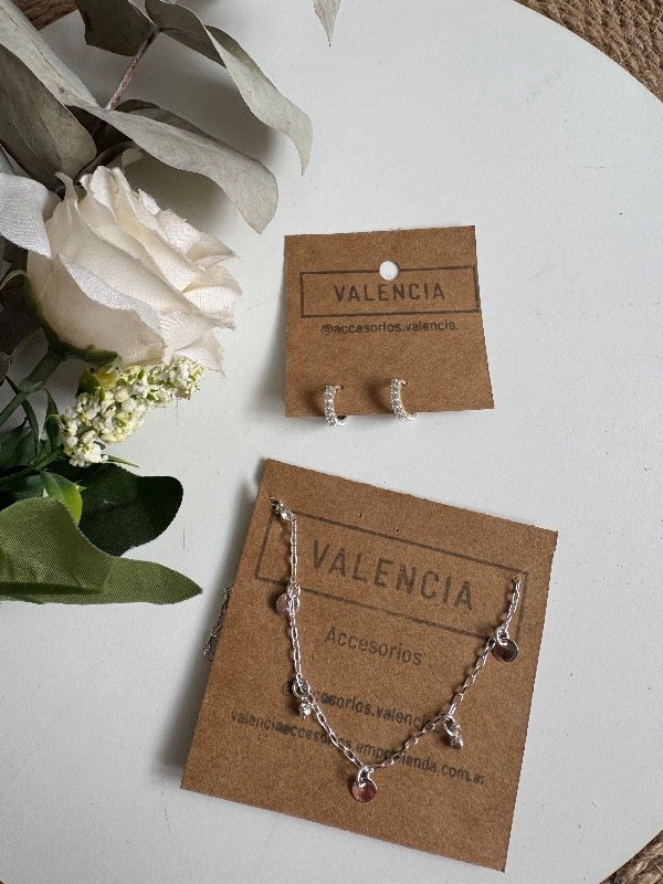 Producto - Cadena multidijes círculos cubic más argollitas AB