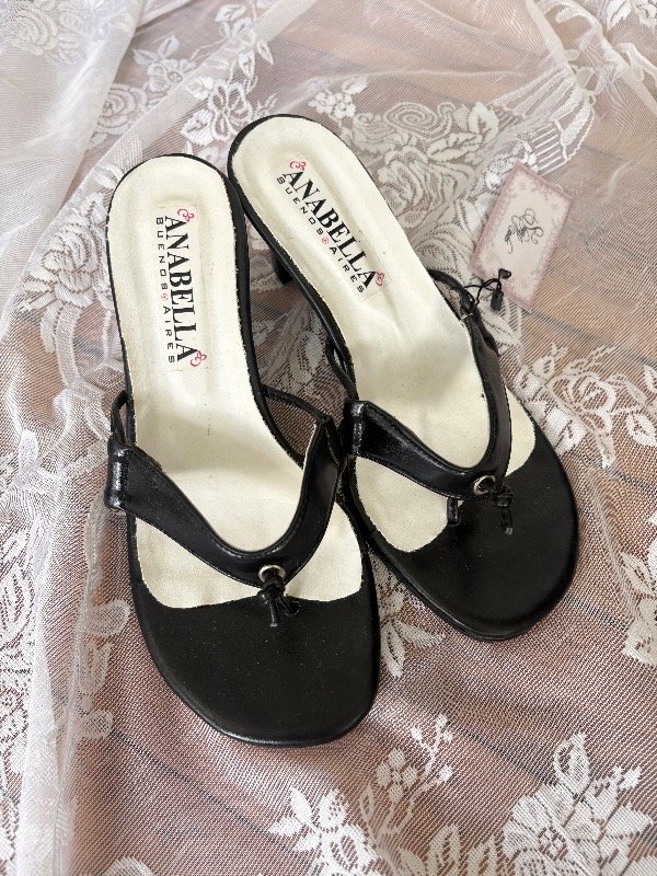 Producto - Ojotas Kitten Heels Talle  37