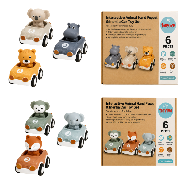 Producto - NT-150 PACK AUTOS X3 AUTOS TITERES DE DEDO SELVA - 0