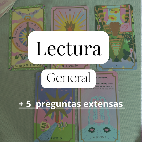 Producto - Lectura General + 5 Preguntas