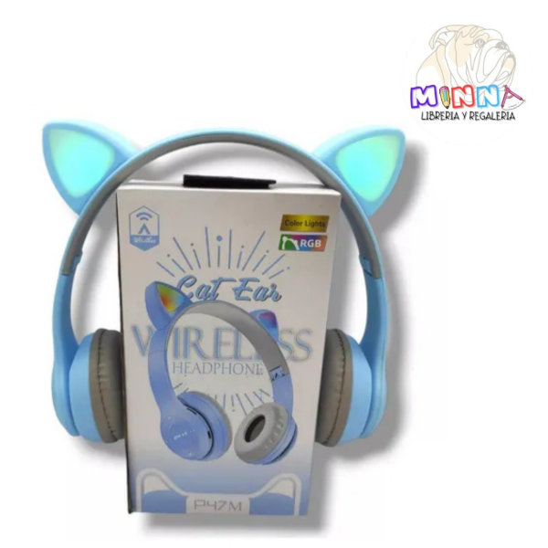 Producto - Auriculares inalambricos oreja de gato p47