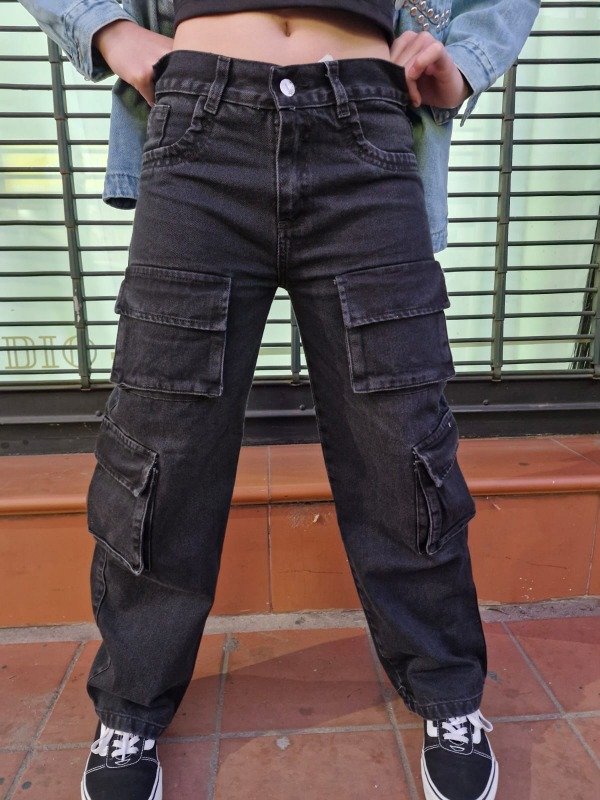 Producto - Jeans Doble Cargo Teens (JN13)