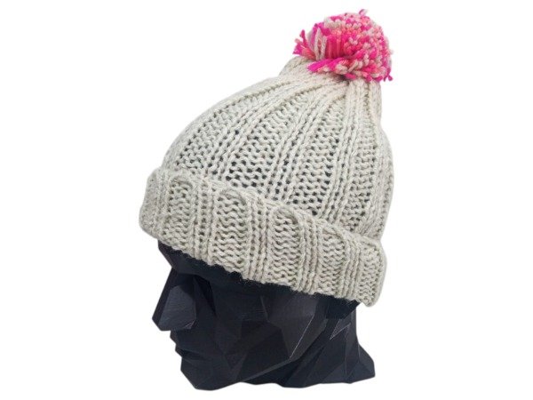 Producto - GORRO Balcarse c/pompón CREMA