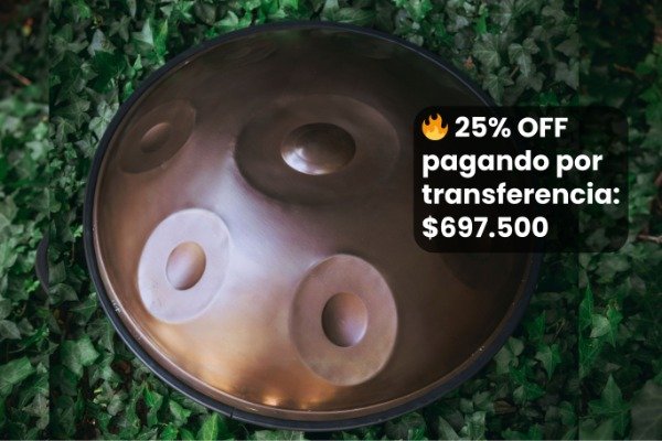 Producto - Handpan - Dorado