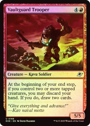 Producto - Vaultguard Trooper Foil  Edge of Eternities