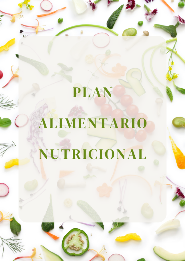 Producto - Plan alimentario aumento de peso VEGGIE (hipercalórico)