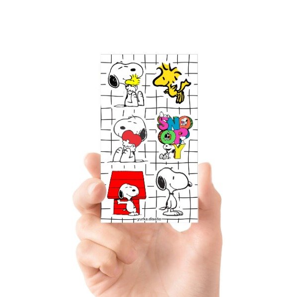 Producto - Stickers Uv Snoopy