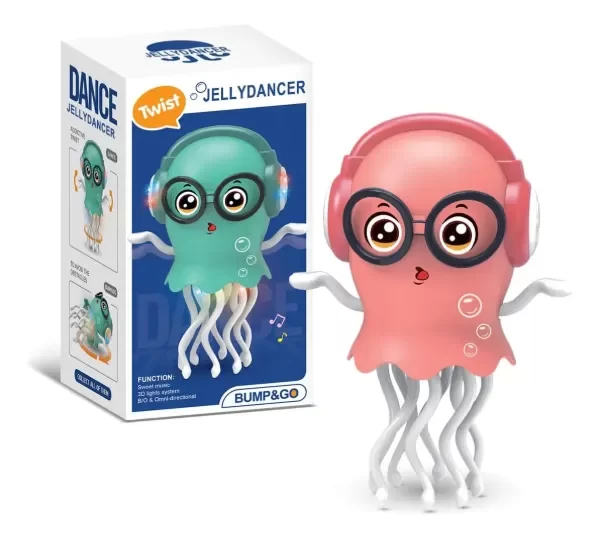 Producto - PULPO MEDUSA BAILARIN BAILA RITMO MUSICA OPCION GATEO DISTINTOS MOVIMIENTOS