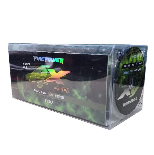 Producto - Multifilamento CW FirePower 4X Rollo 100 a 1000m Continuo VARIAS MEDIDAS Verde - 4