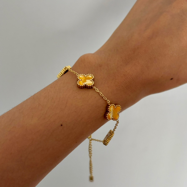 Producto - Pulsera VAN naranja nácar