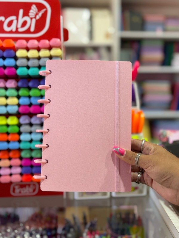 Producto - Cuaderno 14x21 inteligente rosa pastel