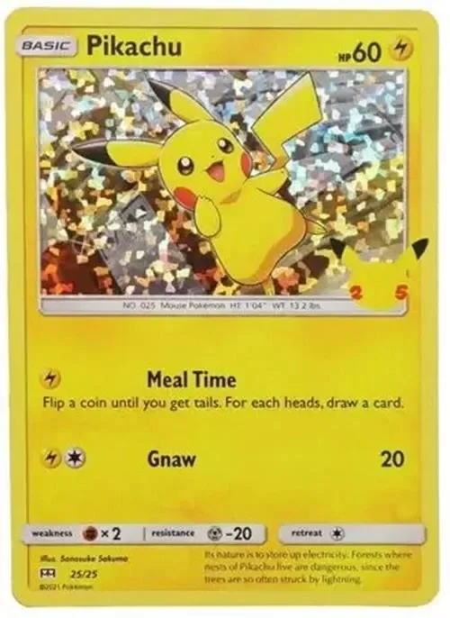 Producto - Pikachu - 25/25 - Pokemon McDonald's 25th Anniversary Holo 2021 NM