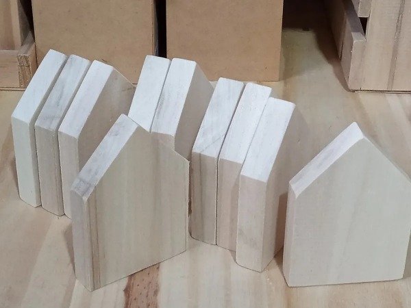Producto - Casitas Pequeñas Nordicas 7x10 cm x 10 Un. - 1