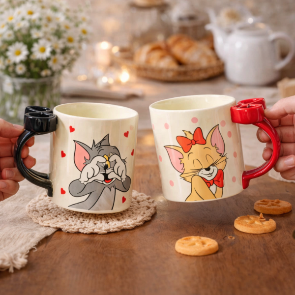 Producto - Taza coquette pareja Tom y jerry