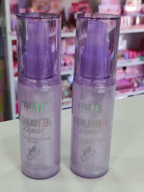 Producto - Shimmer iluminador spray blanco mely