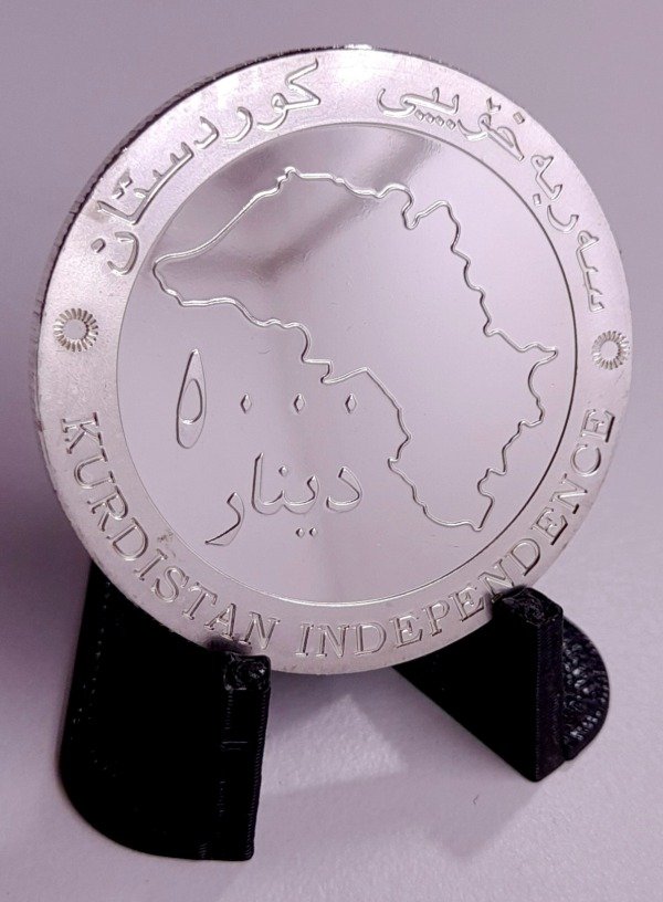 Producto - Kurdistán PROOF 5000 Dinares 2014 Independencia (Nación sin Estado) Aunc