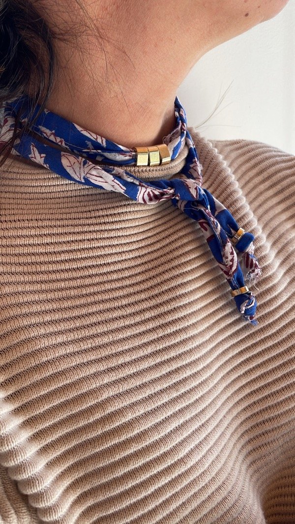 Producto - Collar Textil Doble