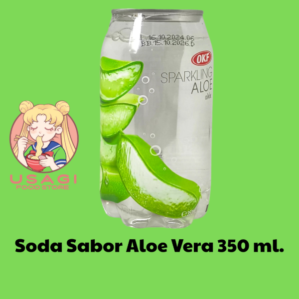 Producto - Soda Sabor Áloe Vera 350 ml.