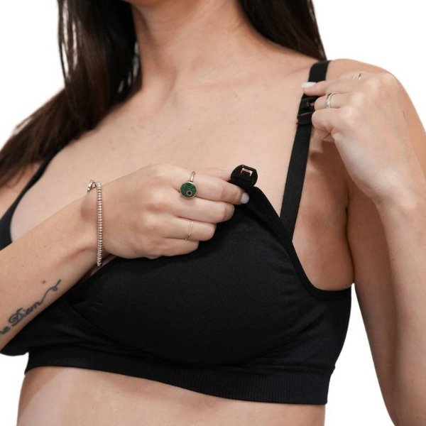 Producto - Corpiño sin costura cruzado con tasa soft desmontable. Hasta TALLE XXL