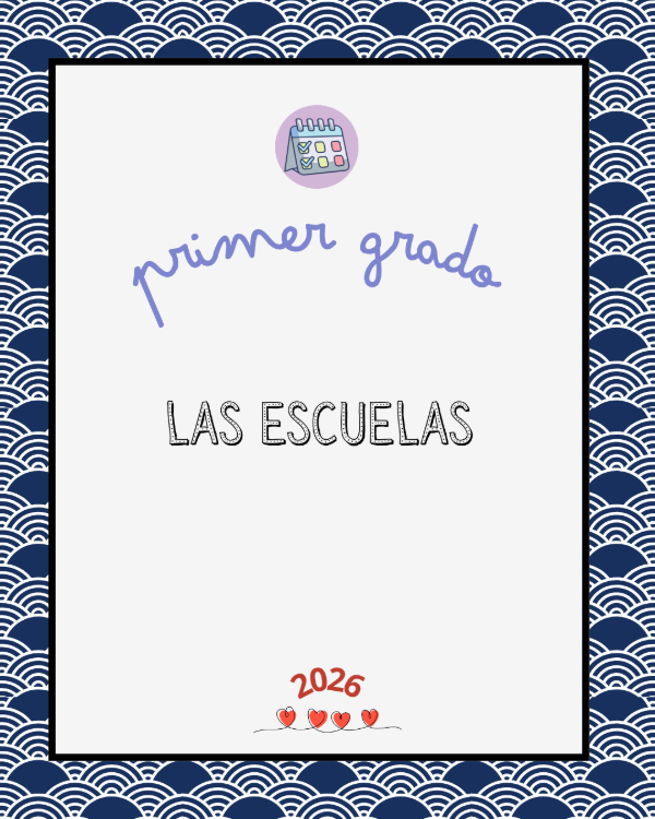 Producto - 1er Grado Las Escuelas