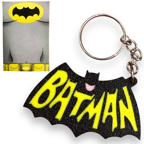 Producto - Llavero 3D DC Batman 66 Logo