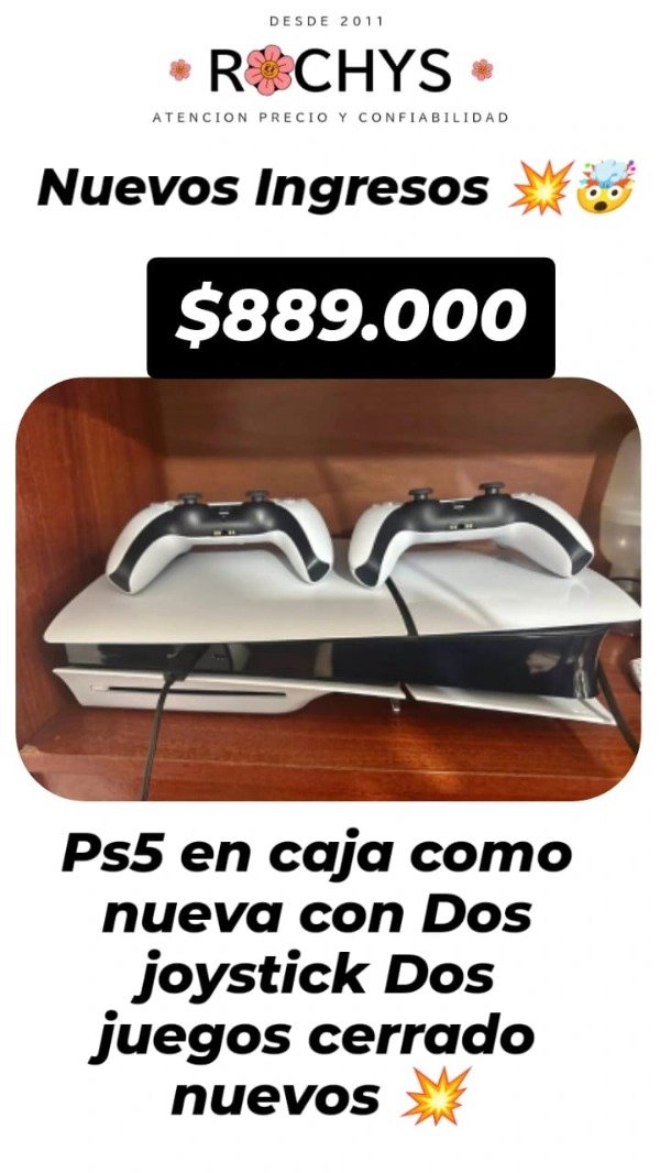 Producto - PS5 COMO NUEVA