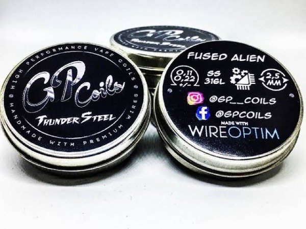 Producto - Resistencias Artesanales GP Coils Thunder Steel
